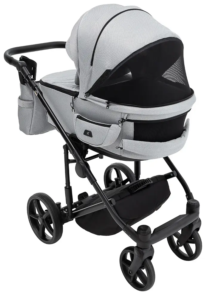 Детская коляска 2 в 1 Adamex Zico Tip TK-83 серый